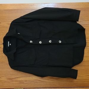 Lala Factory black Shacket small
